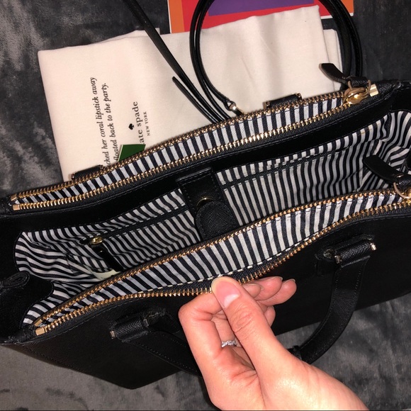 BNWT Kate Spade Cameron street teegan black - Picture 5 of 7